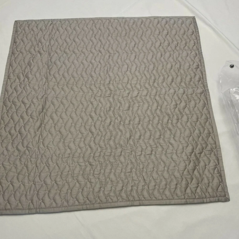 NEW Hotel Collection Meadow Quilted (1) Euro‎ European Sham Pillow Case